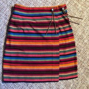 Southwest wrap skirt